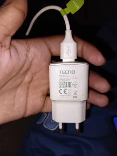 TECNO Spark 7 4/64 PTA Approved Charger