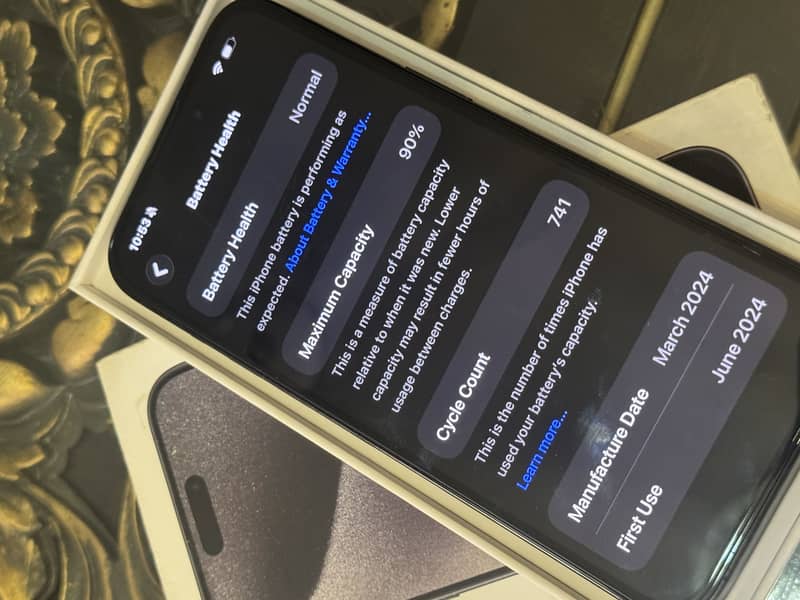 iPhone 15 Pro Max | 256GB | JV | Full Box | Exchange Possible | Sale 10