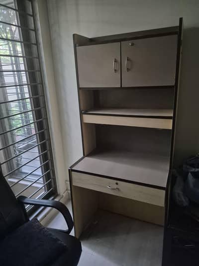 Home study desk / laptop table /book shelf