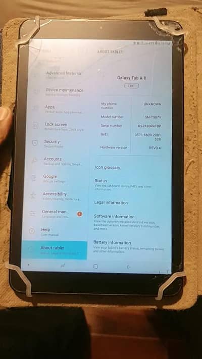 Samsung tab A8