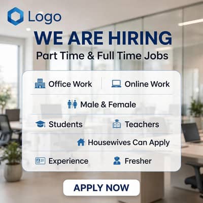 apply now for online and office wprk