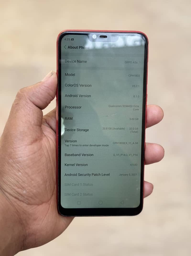 OPPO A3s 1