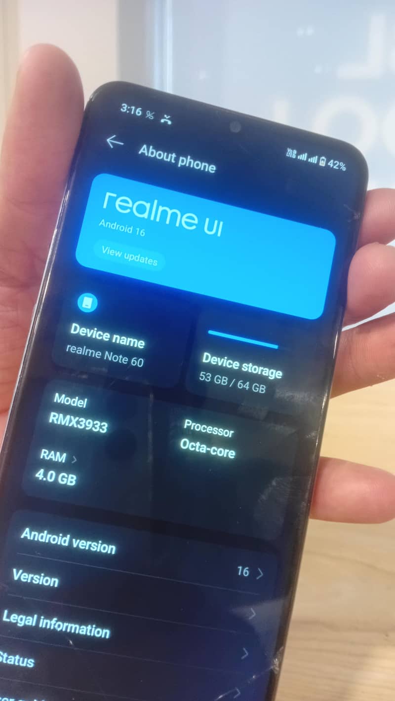 Realme Note 60 3