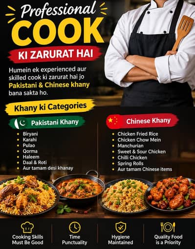 professional cook