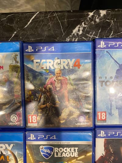 God of War | Far Cry | Ps4 games single and bundle