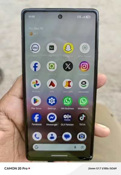 Google Pixel 6a 8gb 128gb all ok all orignl urjent sale exchng