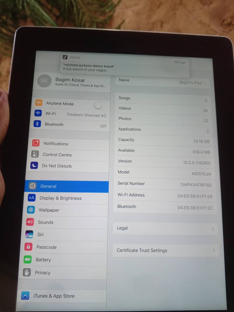 Apple ipad 4th 2