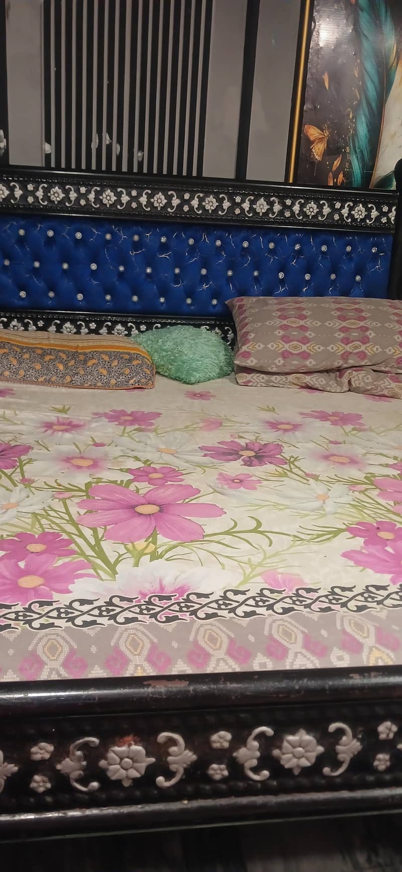 double iron bed 1
