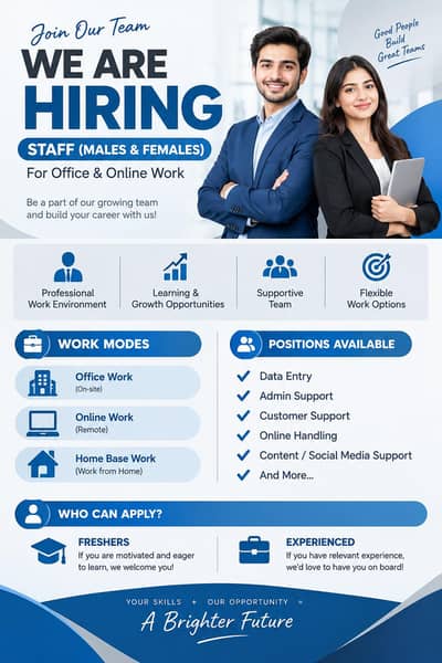 start your career with us