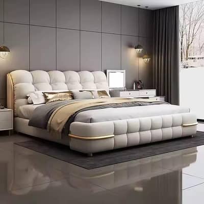 Bubble style poshish bed | King size luxury Bed  | Excellent Condition