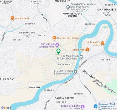 DHA Phase 4 Sector A 1 Kanal Residential Plot For Sale