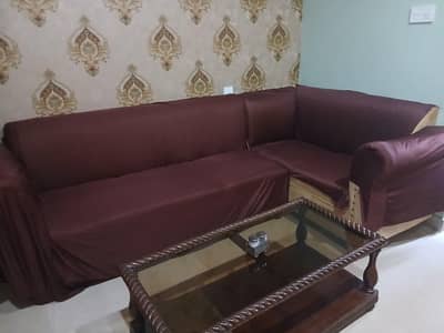 L-Shape Sofa Set for Sale – Good Condition