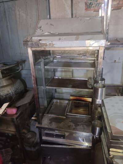 fries roll samosa counter brand new only 55000