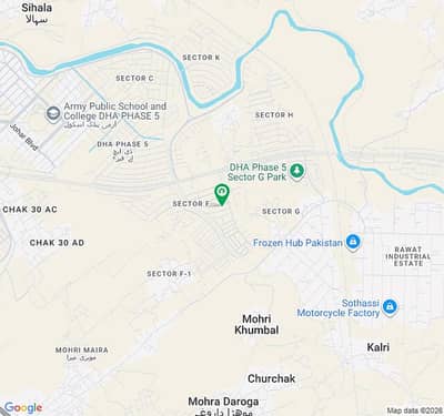 DHA Phase 5 Sector F 8 Marla Residential Plot For Sale