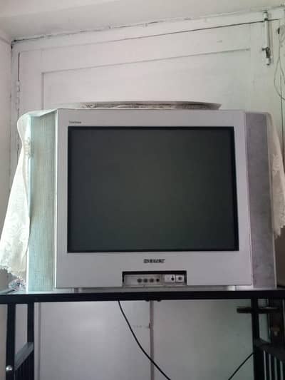 Television and TV trolley for sale