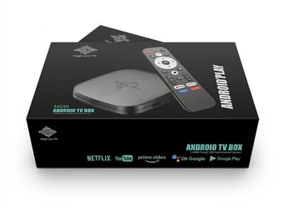 ​MAGICPRO MG50 4K Smart TV Box – Lag-Free, Voice Remote & Dual Wi-Fi