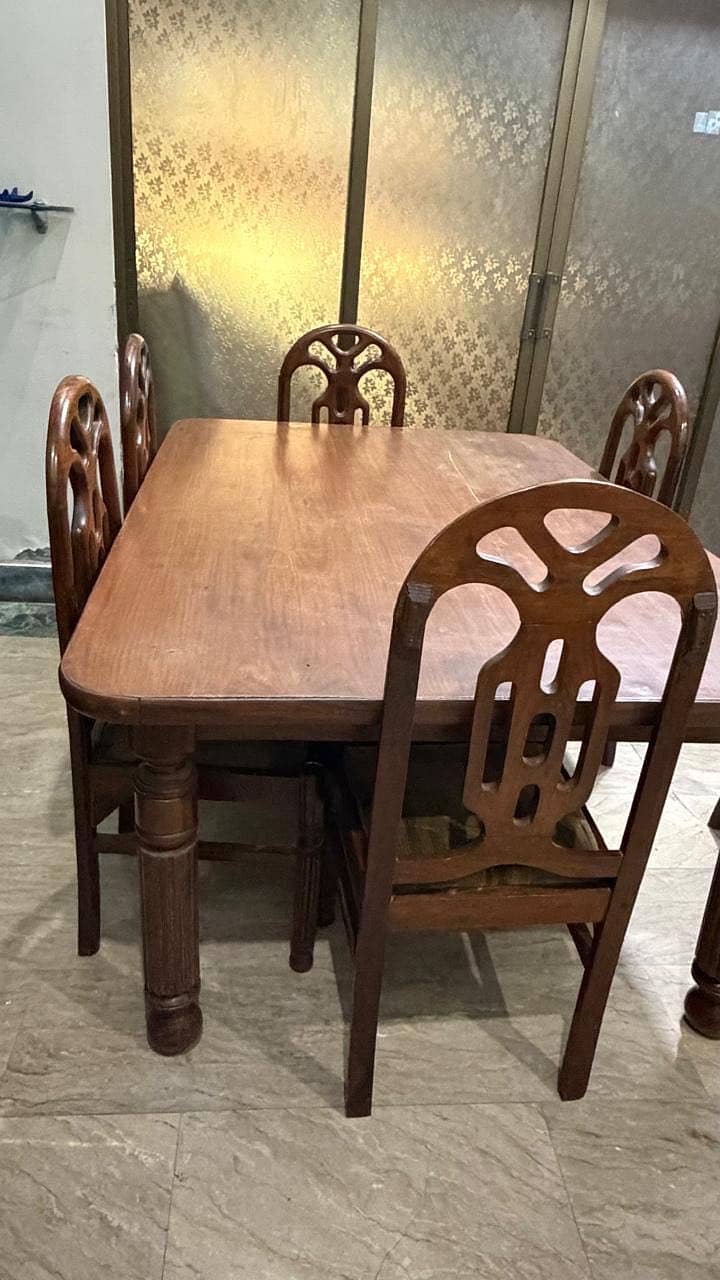 6 person Dining Table 2