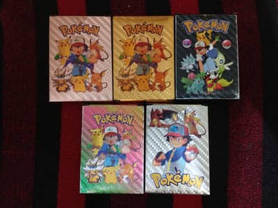Pokemon Plastic playing cards 55 pcs cards