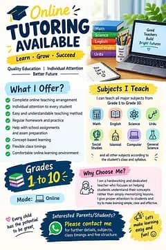 Online Teaching professional