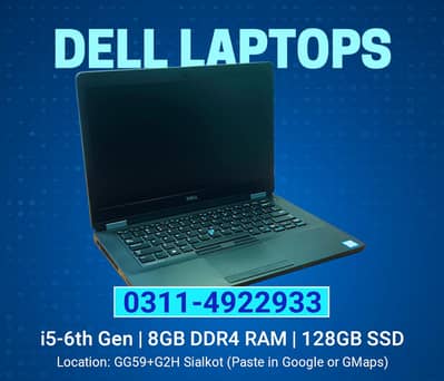 Business Laptop with Backlit Keyboard | i5 6th Generation | 8GB DDR4