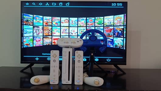 Nintendo Wii 200 Games + 5000 Retro Games Console Bundle