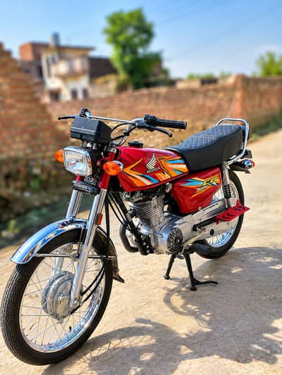 Honda CG 125 2026|2643 KM| 100% Original |Fresh Condition