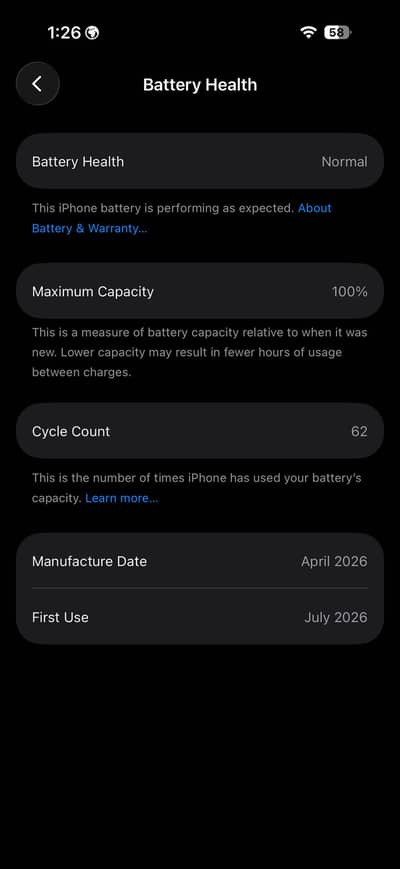 iPhone 17 Pro JV silver colour 256GB