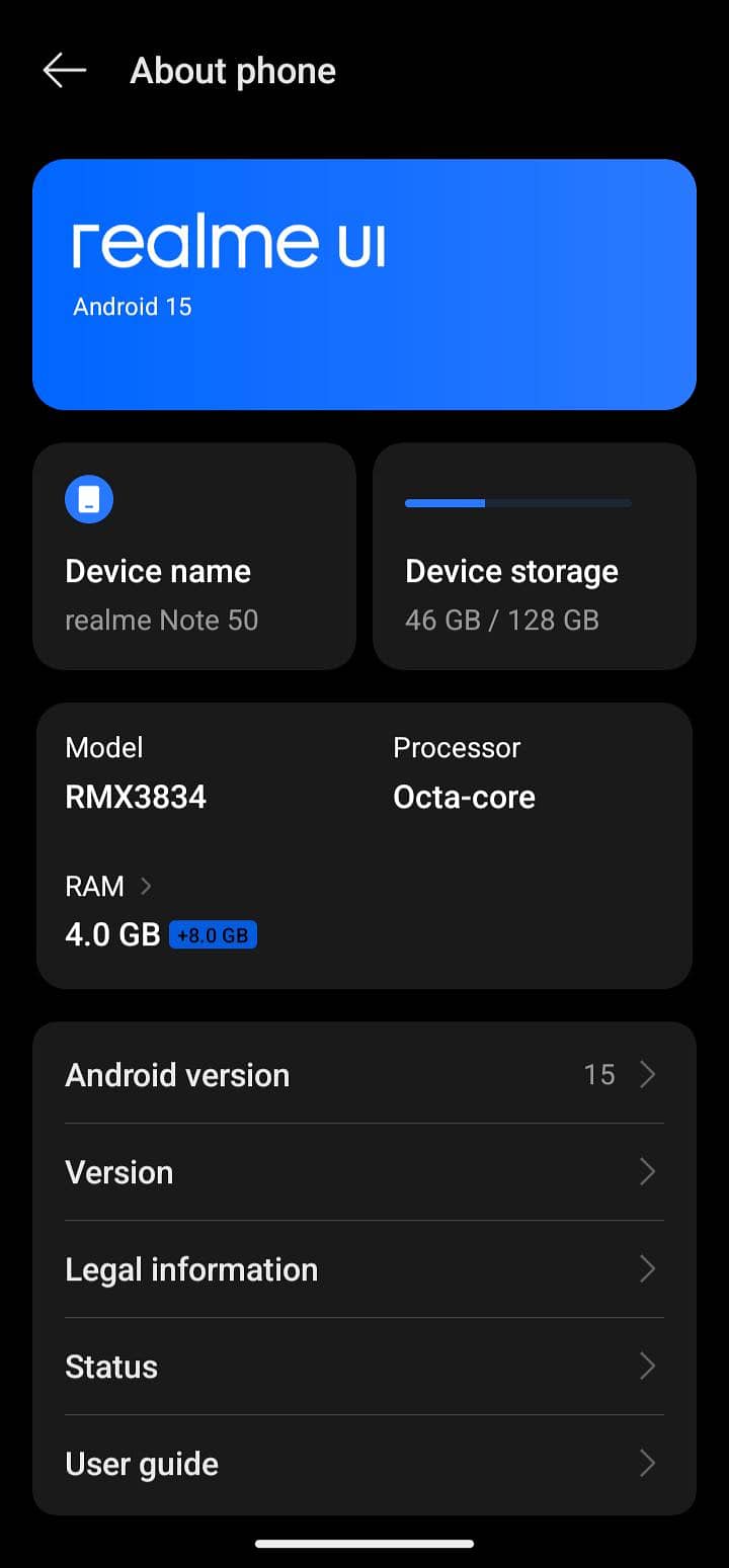 Realme Note 50 5
