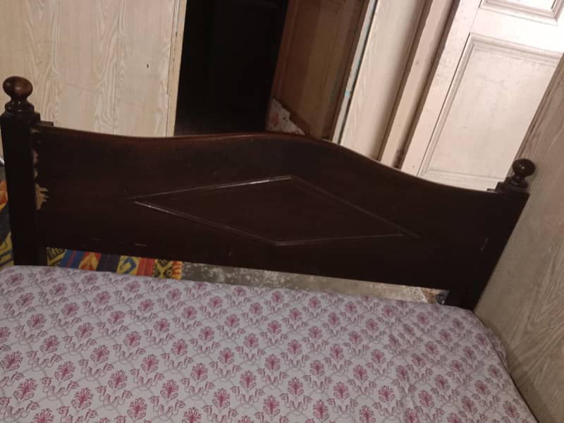 Single bed solid wood 0