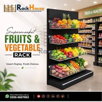 Mart Racks -Store Rack -Cash Counter -Shopping Trolley- Baskets-RacKs