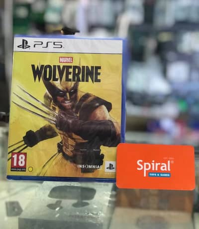 Wolverine Brand New Ps5 Disc  Limited Stock