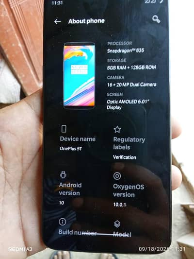one plus 5 t