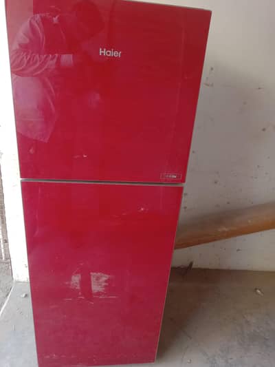 Haier fridge for sale glass door