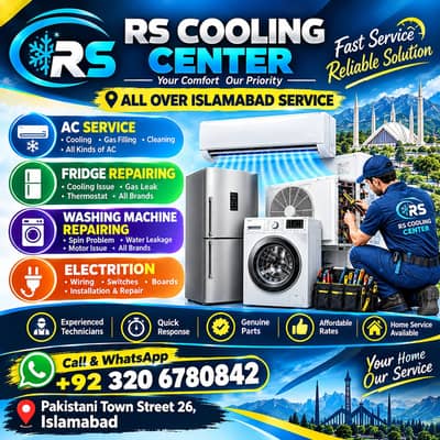 RS Cooling Center – Complete Cooling, Appliance & Electrical Solutions