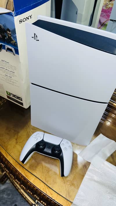 PS5 Slim With Controller & Box | 2 Months Used | Like New