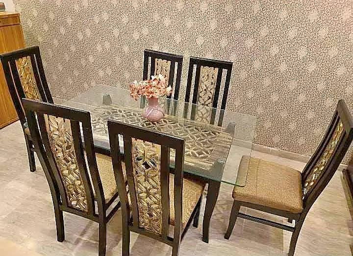 Dining Table - 6 Seater Dining Table - Dining Table With Dining Chair ...