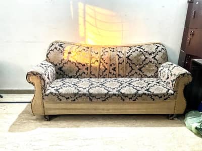 6 seater classic sofa set