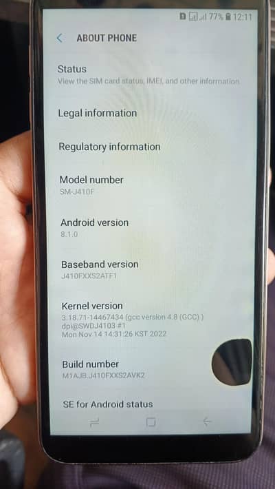 Samsung Mobile A8