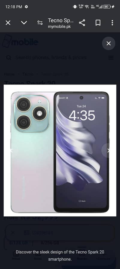 Tecno Spark 20