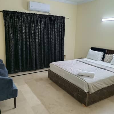 1 kanal double story fully furnished house for rent E 11/3