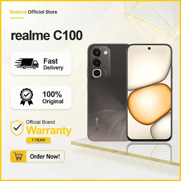 realme C100 8GB RAM + 256GB ROM