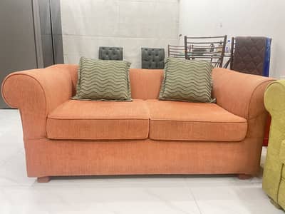 Two seaters and three seater sofa