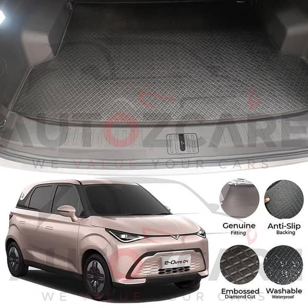 Kaiyi e-Qute 04 China Rexine Custom-Size Trunk Mat - Model 2026