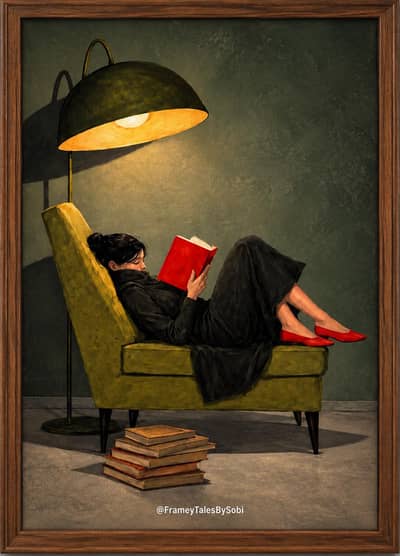 Frame for book lovers