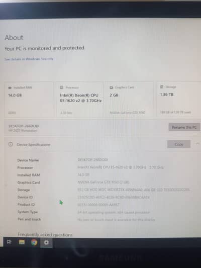 HP Z420 Workstation Complete Setup | GTX 1050 2GB | 500GB SSD + 1TB H