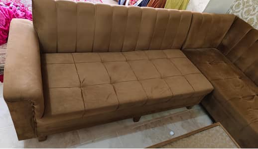 L- shape Sofa for sale, Neat & Clean