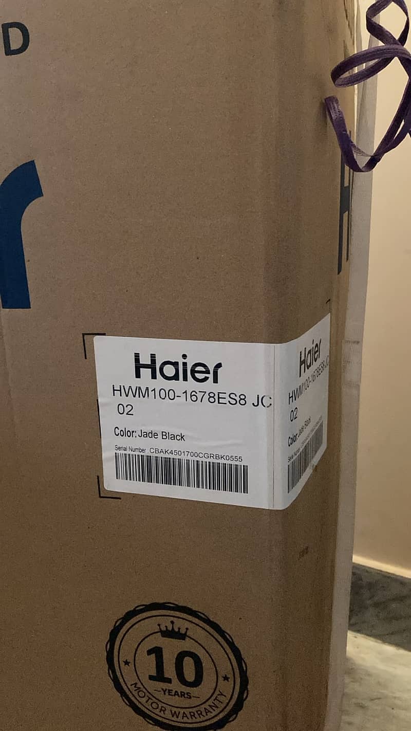 Haier Automatic Washing Machine 2