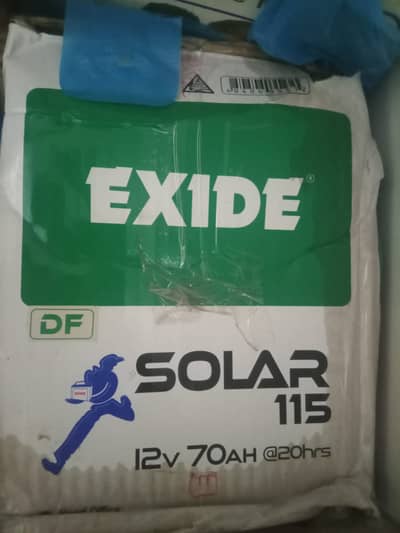 Exide solar 115 battery
