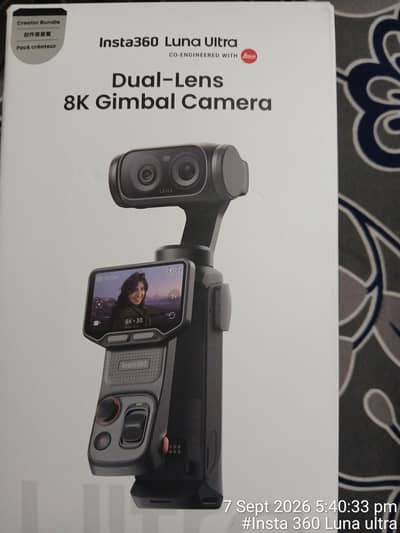 Insta360 Camera – Ultra Creative Camera Set | Brand New