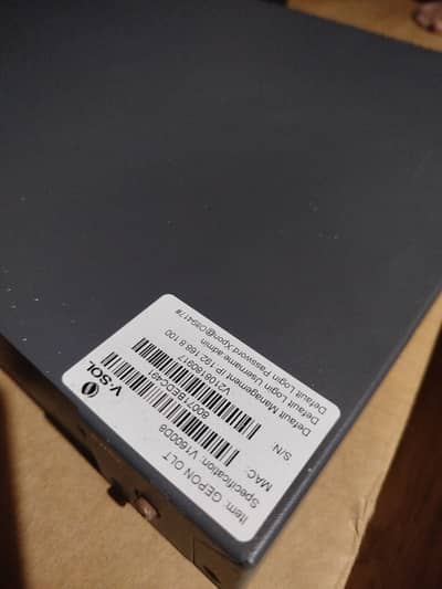 VSOL EPON OLT 8PON V1600D8 2018 Model 100% OK
